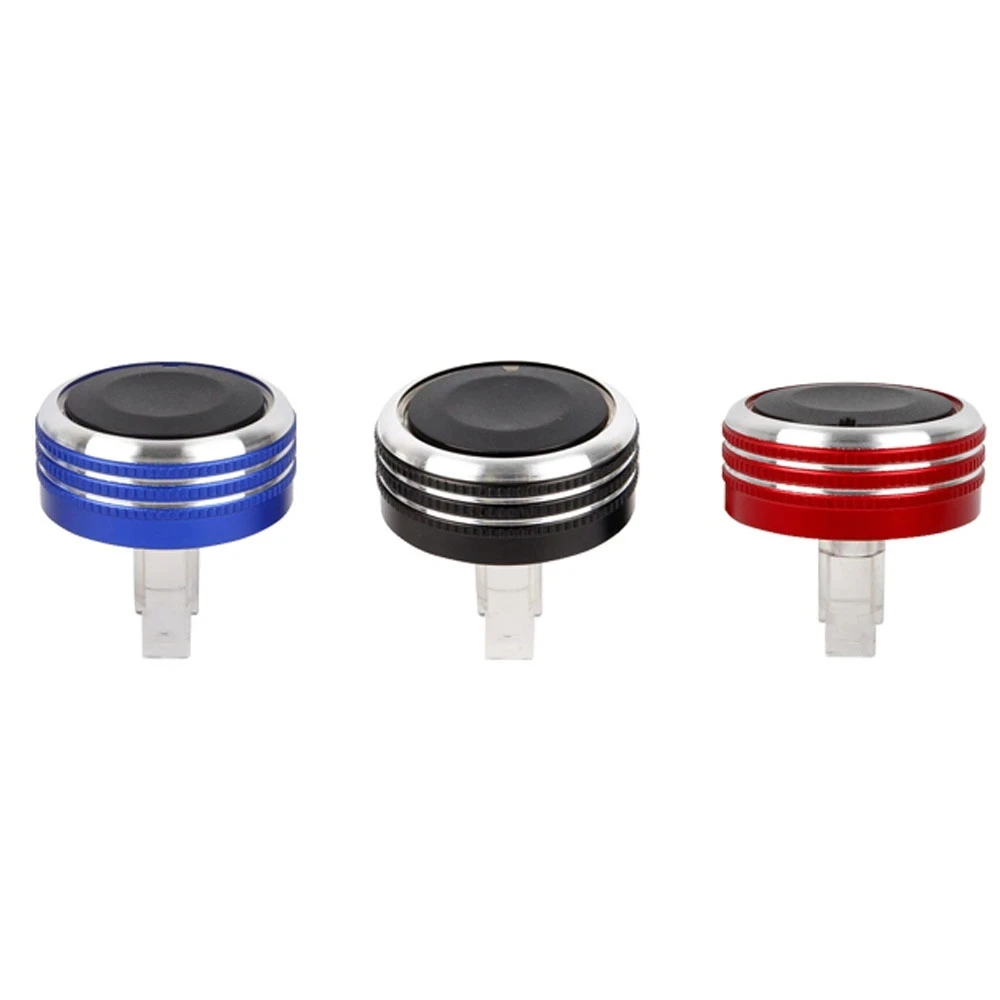 

3pcs Car AC Knob Air Conditioning Knobs Ring Cover Protector Sticker for BYD F3 F3R Car Heat Control Switch Knob Aluminum Alloy