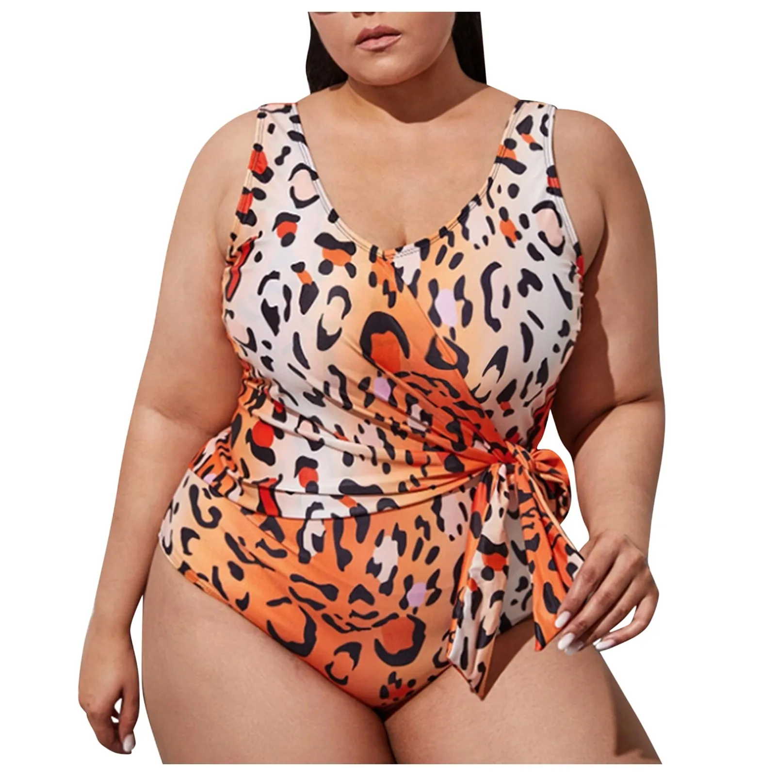

Women's Sexy Print One Piece Bikini Swimsuit Leopard Large Fashion Swimwears Tankinis Set Swimwears Women's bathing suits