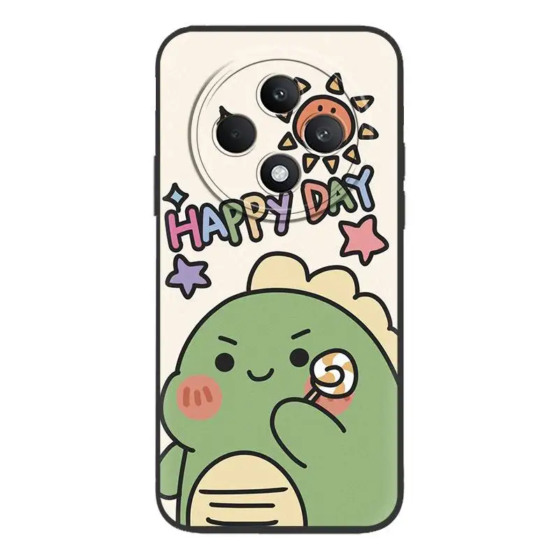 Полная оболочка милая фотовспышка для OPPO Reno12F грязеотталкивающая задняя крышка