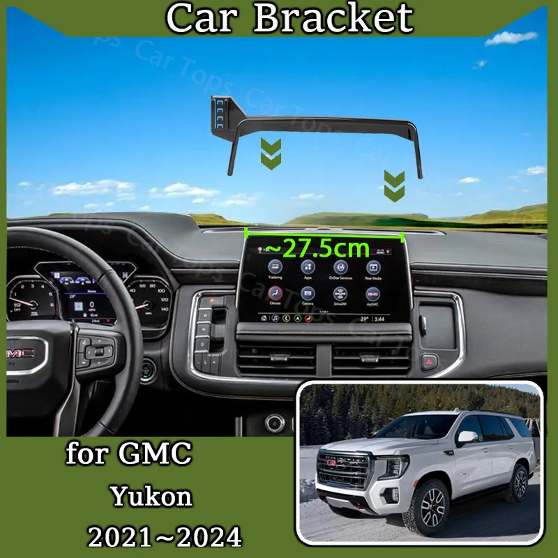 Автомобильный кронштейн для GMC Yukon AT4 2021 2022 2023 фотодержатель экрана GPS-кронштейн
