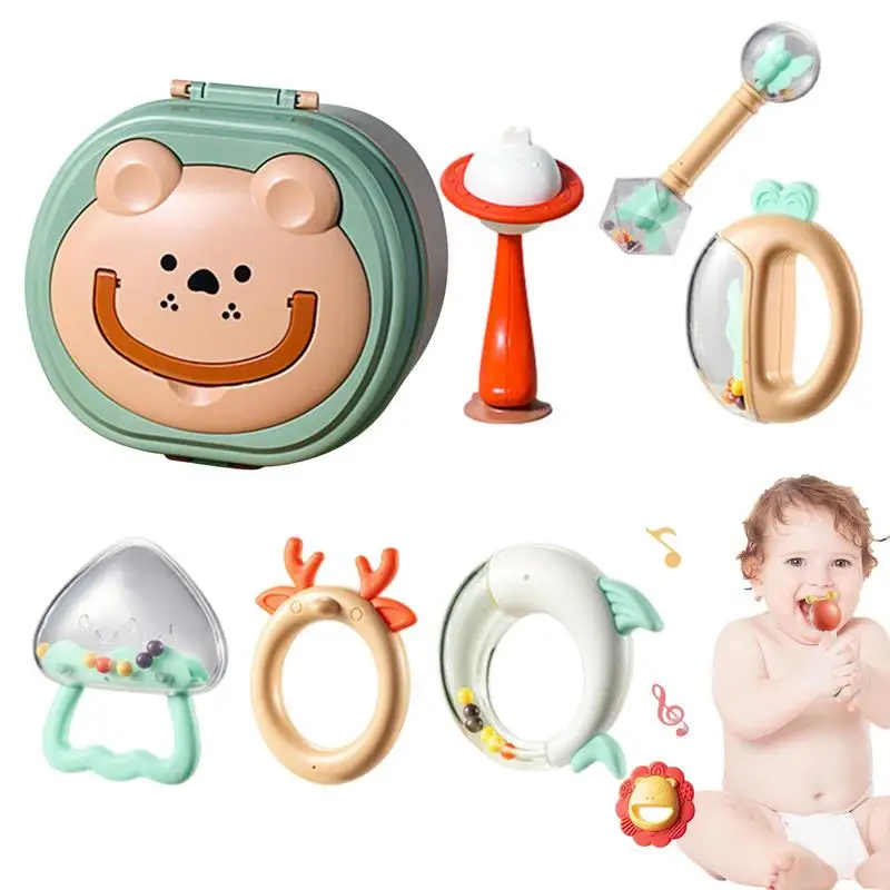 

Baby Toys 0-6 Months Infant Toys Baby Teething Toys For Babies 0-6-12 Months Baby Toys 6 To 12 Months Baby Boy Girl Gifts Set