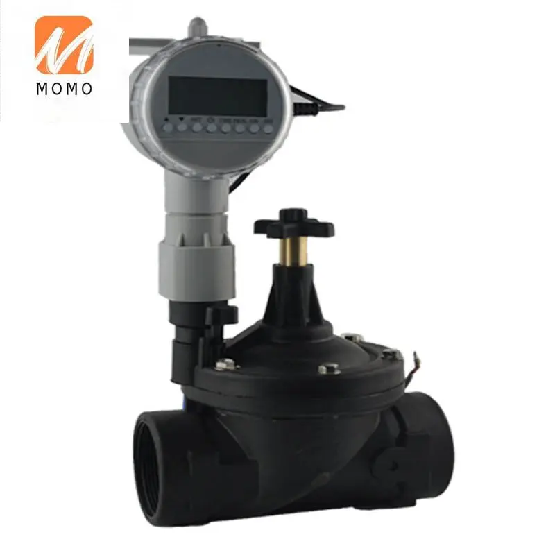 

rechargeable battery operated solar timer controller 2 inch plastic irrigation solenoid valve