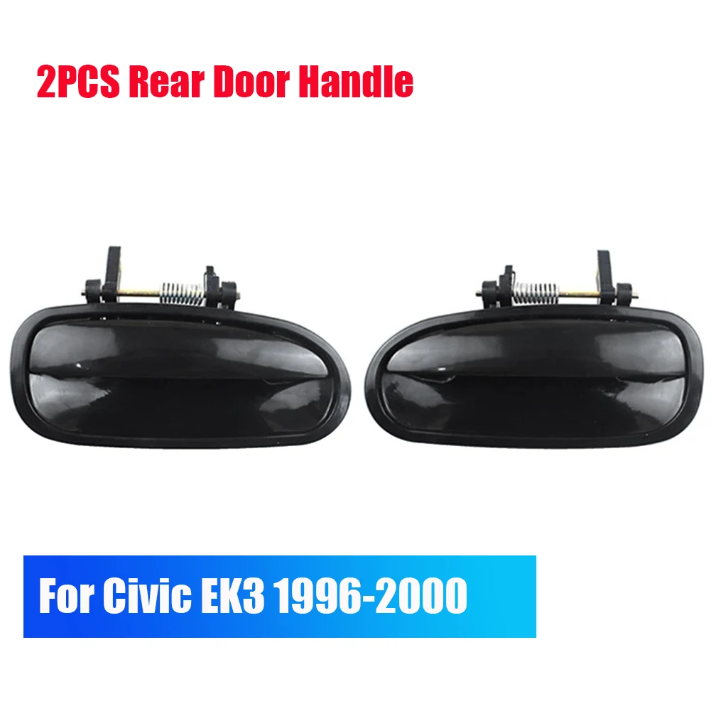 2 шт. наружная дверная ручка автомобиля для Honda Civic EK3 1996 1997 1998 1999 (передняя и задняя