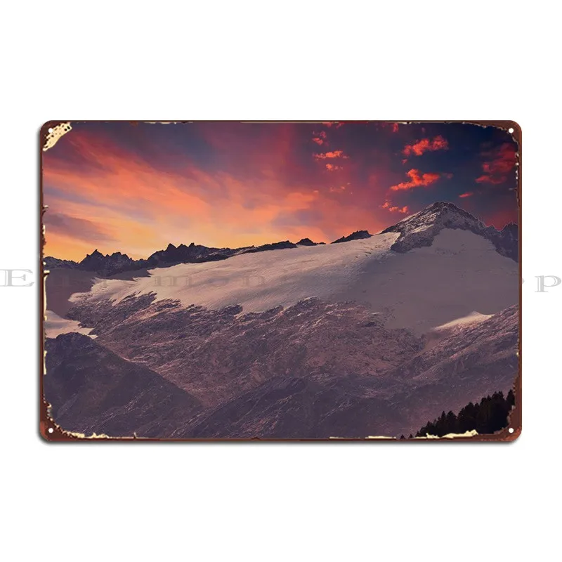 

Каменная Гора и облачная металлическая табличка, украшение для клуба, бар, персонализированный плакат жестяной знак, плакат