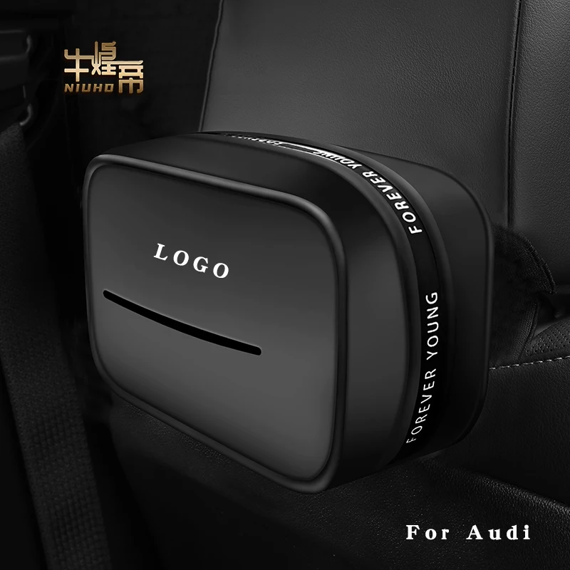 

Car Tissue Box For For Audi A4 A5 A6 A7 A8 Q3 Q5 Q7 Q8 S8 S7 S6 Center Console Armrest Box Sun Visor Seat Back Napkin Paper Box