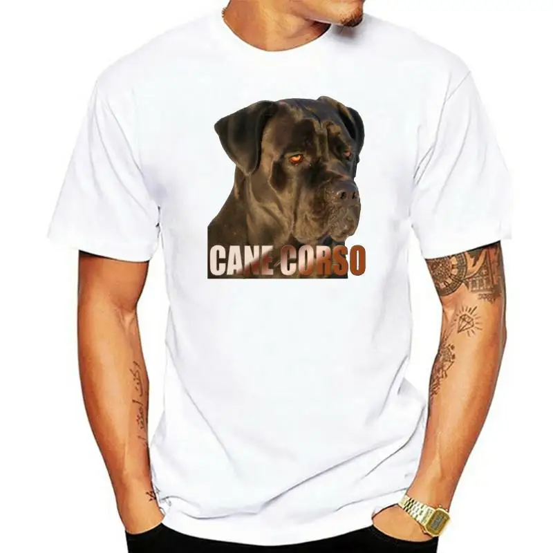 

New Cane Corso Dog T-shirt MenShort Sleeve O-neck Cotton T Shirt Hip Hop Tees Tops Harajuku Streetwear Fitness