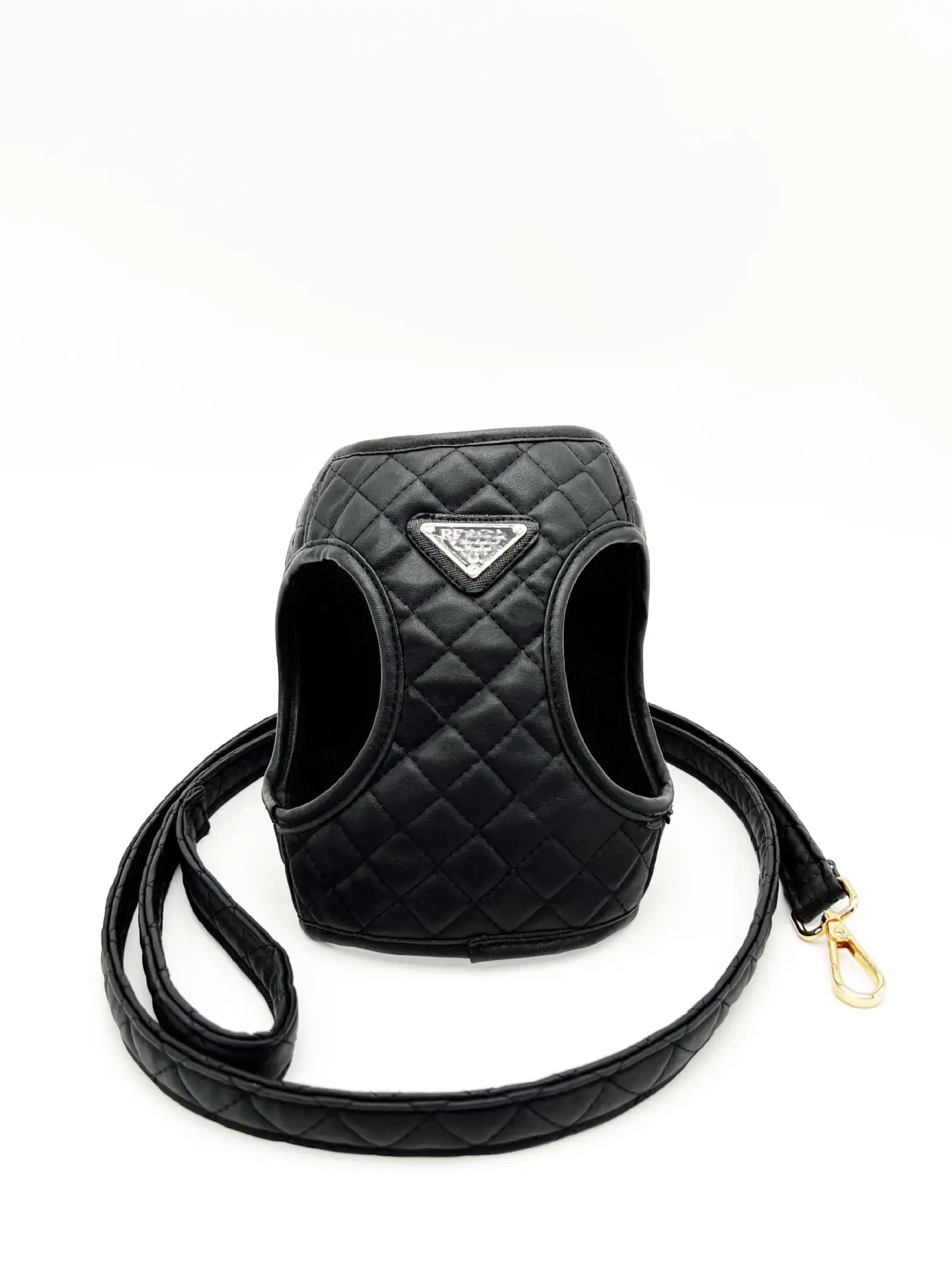 

Модный поводок для собак с перекрестной границей, поводок на грудь, на спину, для домашних животных, Fadou Keji Teddy, кожаный нагрудник на спину, набор поводок для собак