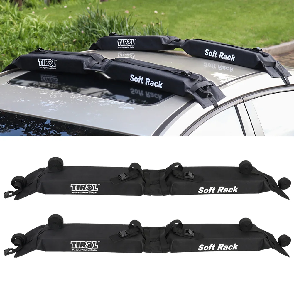 

Rack Roof Car Kayak Racks Universal Straps Surfboard Carrier Pads Luggage Paddle Board