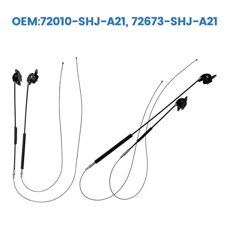 Автомобильный левый и правый кабель для раздвижной двери Черный ABS Honda Odyssey 3.5L V6