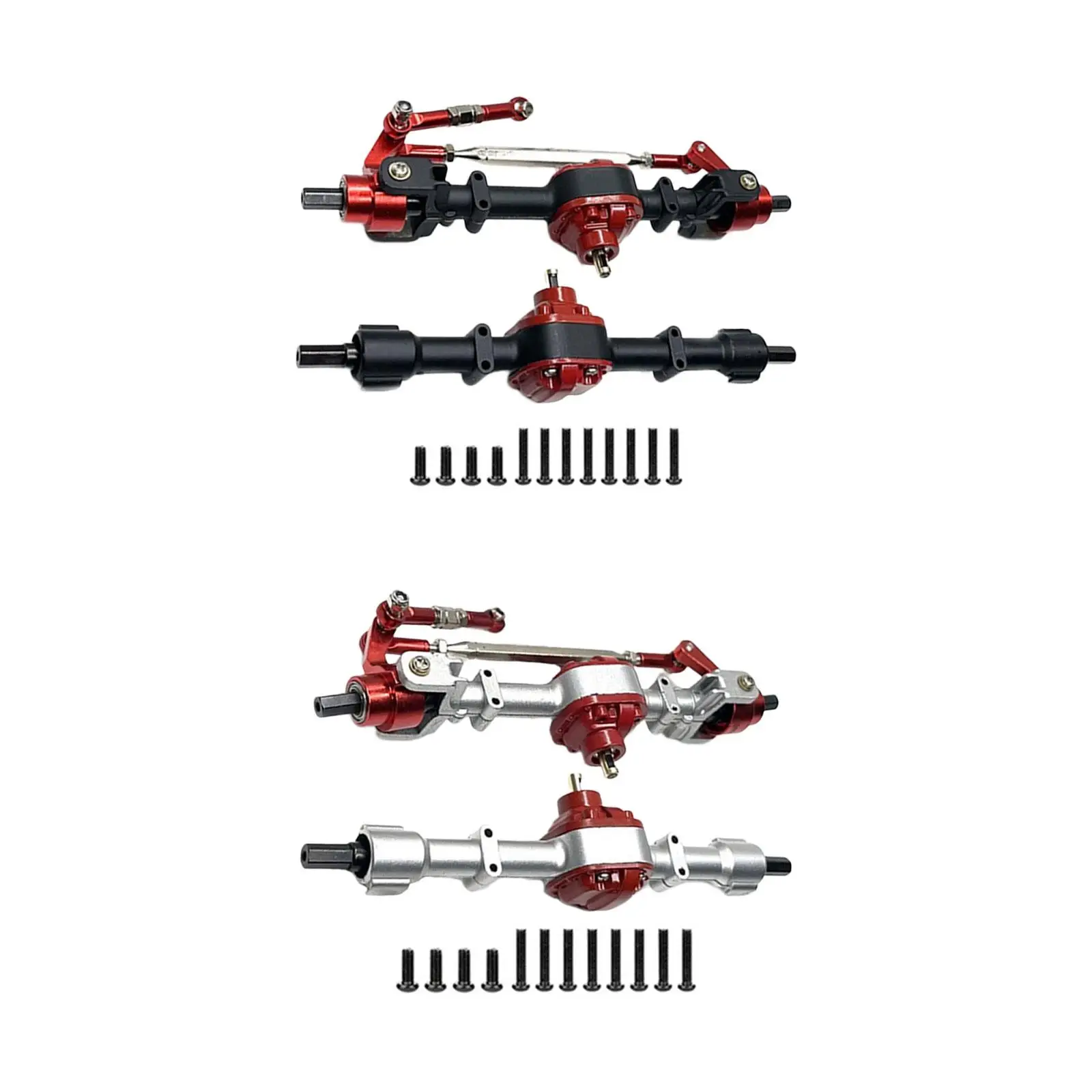 

1:12 Scale RC Car Front and Rear Axle Set Practical for MN78 D90 D91 99S RC