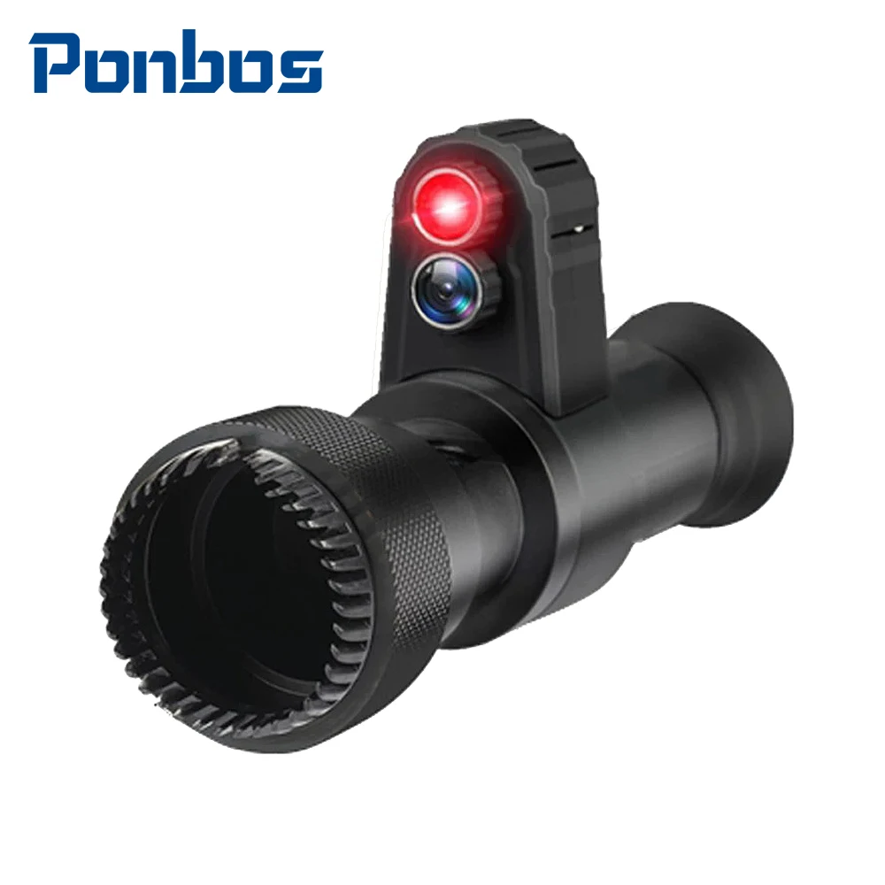

Ponbos 200M Infrared Night Vision Device Portable Monoculars Telescope for Hunting Suitable for 38-48mm Diameter Sight
