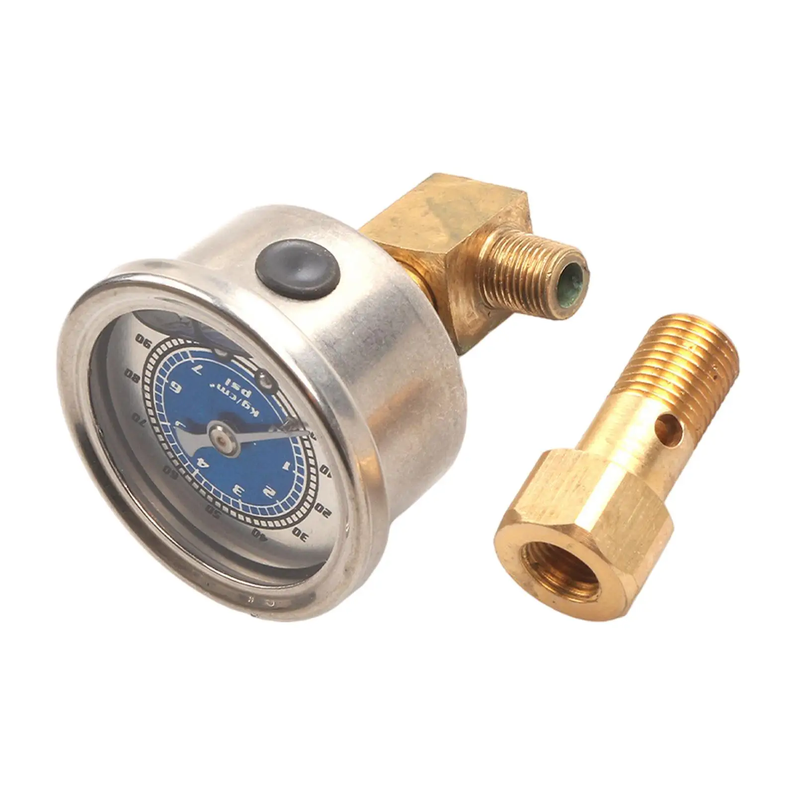 Комплекты давления топлива 100PSI 1/8 NPT наполненные жидкостью 1/2 дюйма подходят для