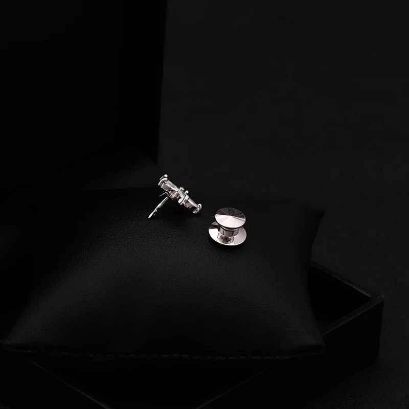 6028 Brooch Mini Flowers Small Pin Cardigan Fixed Anti-Exposure Collar Buckle Refined Simple Clothes Accessories Jewelry Gifts