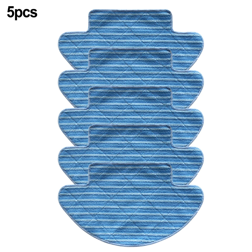 

5 Pack Mop Pads For IKOHS Netbot S12 For Haier T550W T560H Vacuum Cleaner Washable Mop Cloth Cleaning Tools Robot Sweaper Parts