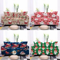 3d printing sofa cover all inclusive four seasons universal spandex stretch christmas series home decoration couch cover 1pc