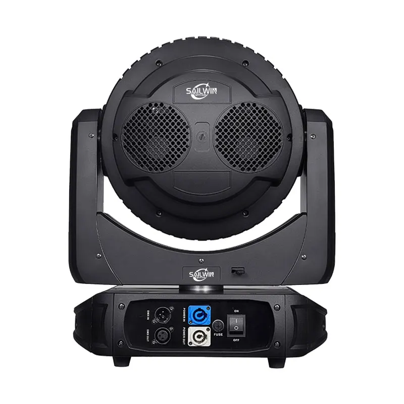 Фото Мощный светодиодный прожектор Bee Eye 19*40W K20 с зумом и вращающейся линзой, большой прожектор Bee Eye для дискотек, мероприятий и вечеринок №4