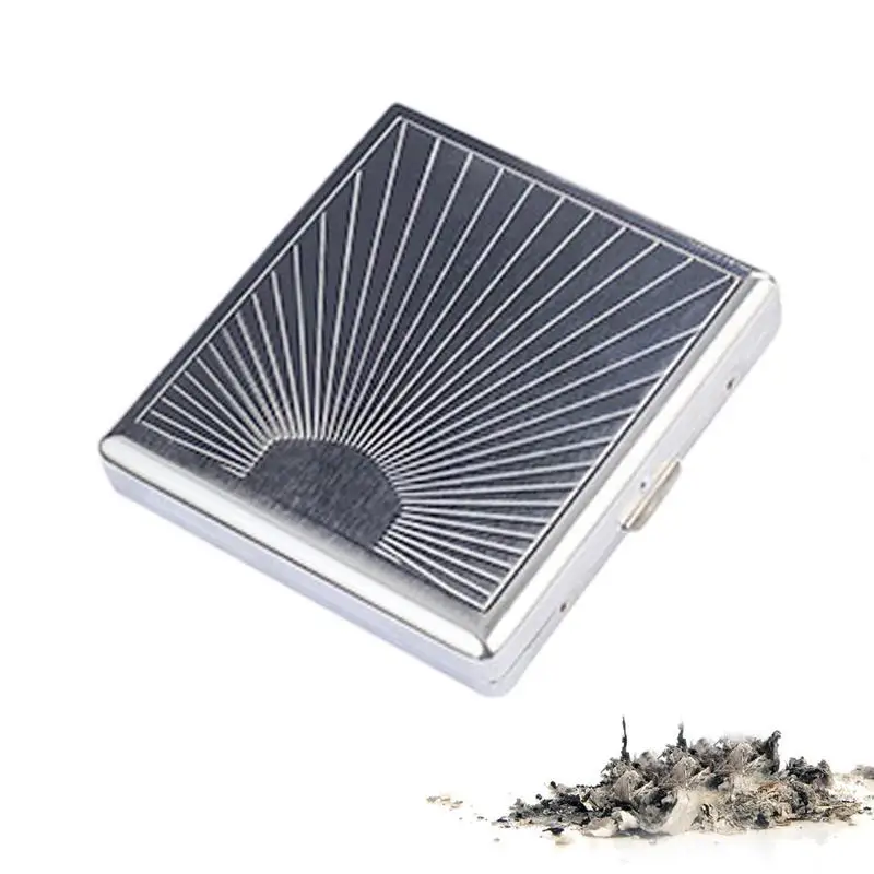 

Cigarettes Case Box Metal Cigarettes Cigars Protective Cover Box Holds 20 Cigarettes Carrying Case Blinders Box Ideal For