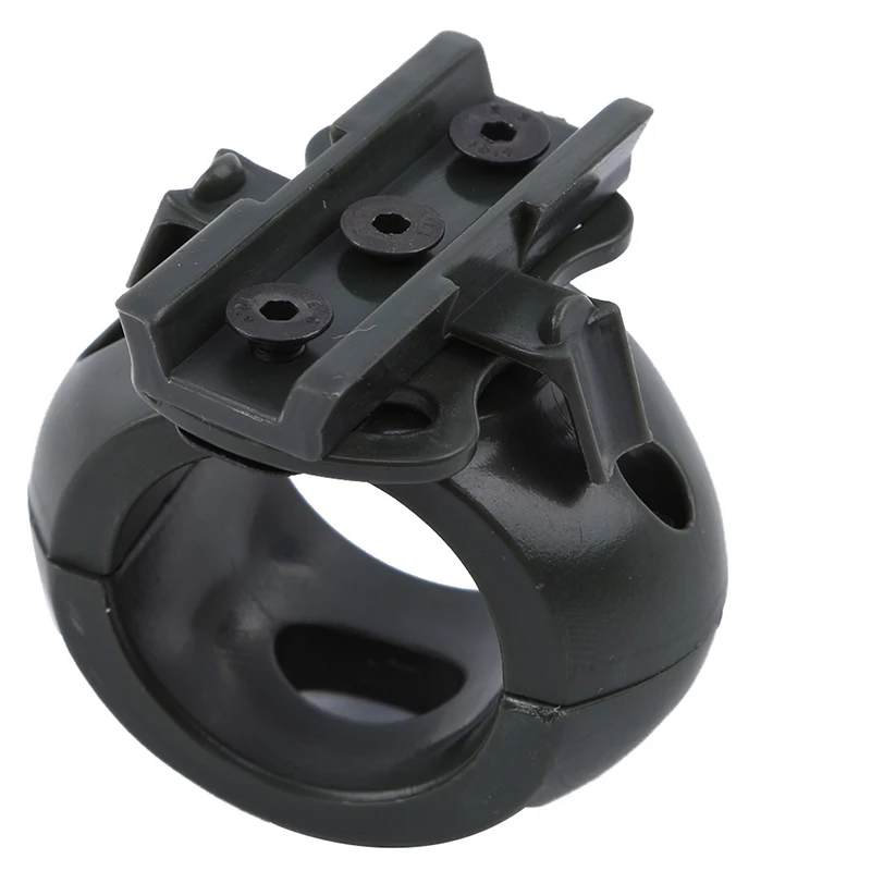 Ходовой товар 30 мм шлем специальный фонарик с подсветкой тактический зажим для