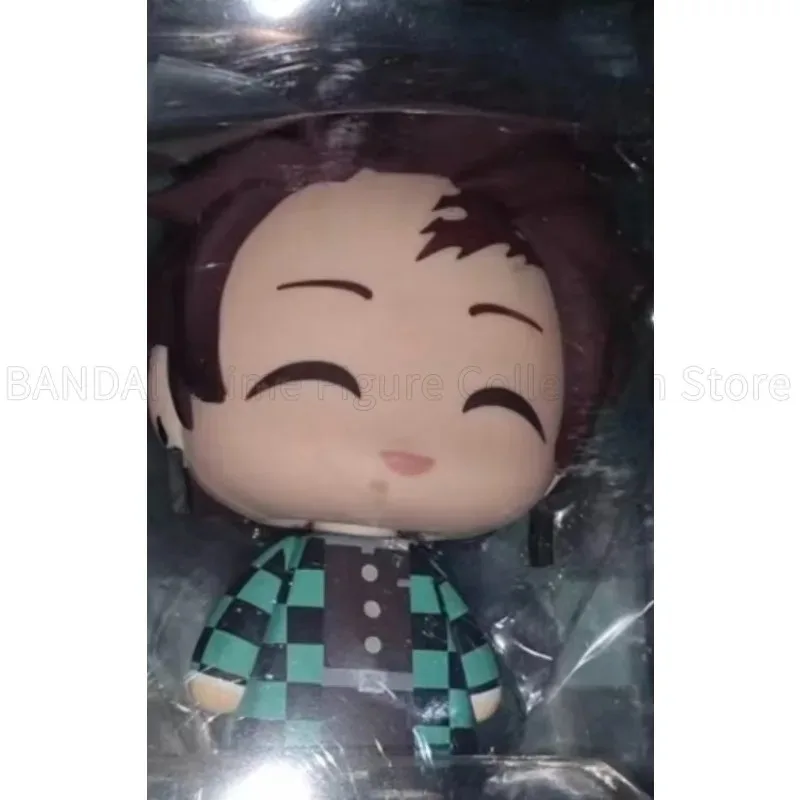 Фото В наличии Оригинальная фигурка Max Limited Takara Tomy A.R.T.S YURAYURA HEAD Kimetsu No Yaiba Танджиро Камадо с закрытыми глазами, улыбающаяся версия. Фигура №2