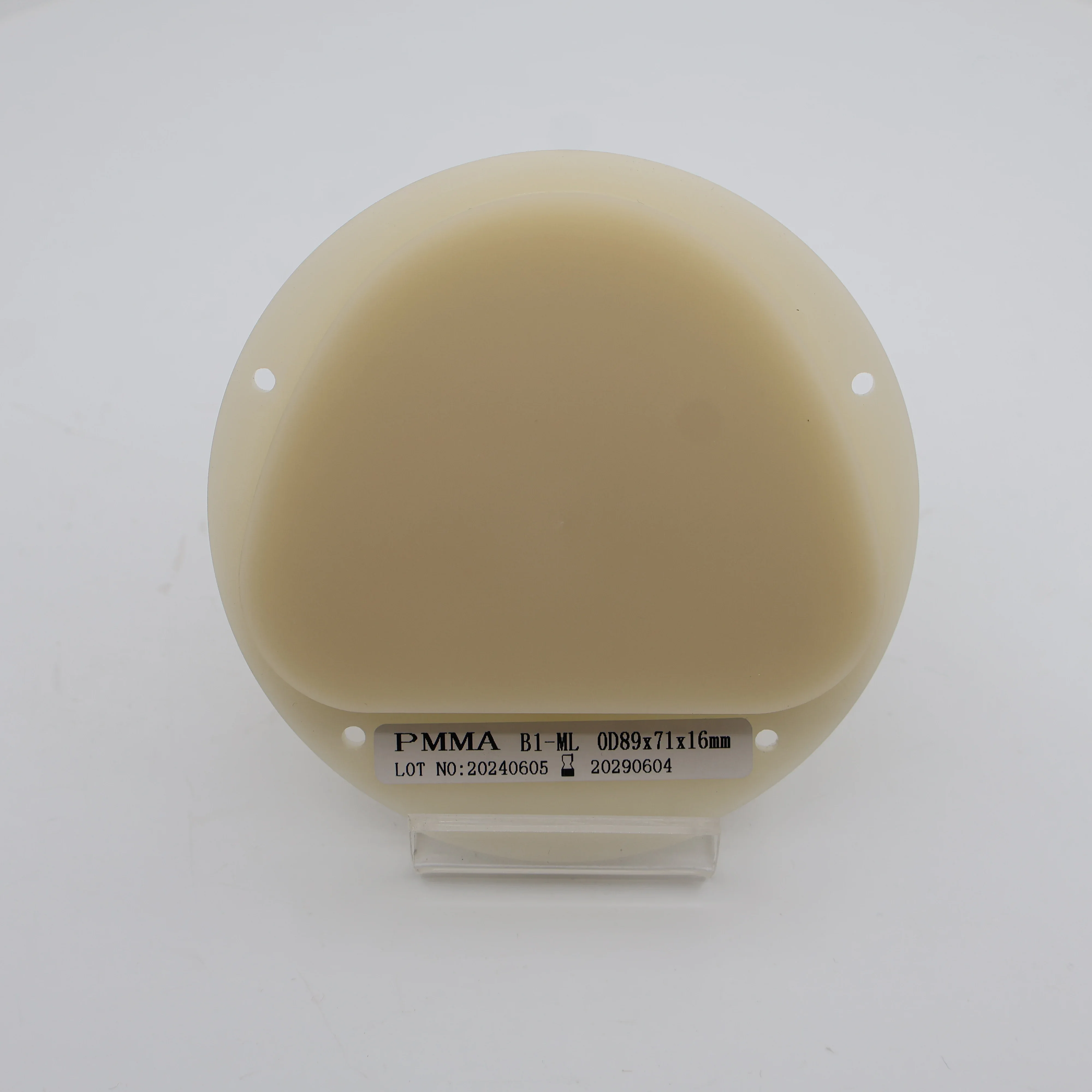Фото T Лидер продаж 89*71*10 мм~25 мм многослойный блок Amann Girrbach Dentals Pmma №3