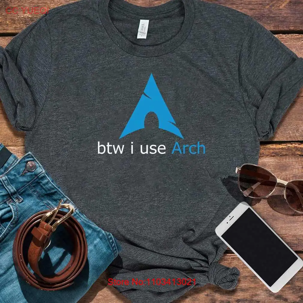 Btw я использую классическую футболку Arch