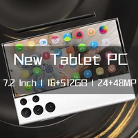 dual sim netbook 5600mah cheap and good tablet android 16gb 512gb face id 7 2 inch mini pc 10 core 5g s22 ultra global version