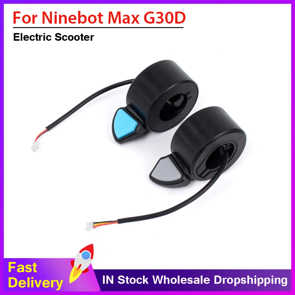 Finger Brake Speed Dial Thumb Brake Throttle Speed Control for  Segway Ninebot MAX G30D Electric Scooter Finger Dial Parts