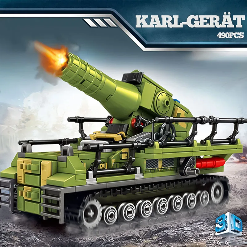 Военные строительные блоки ракетная установка Hamas бронеавтомобиль подарок для
