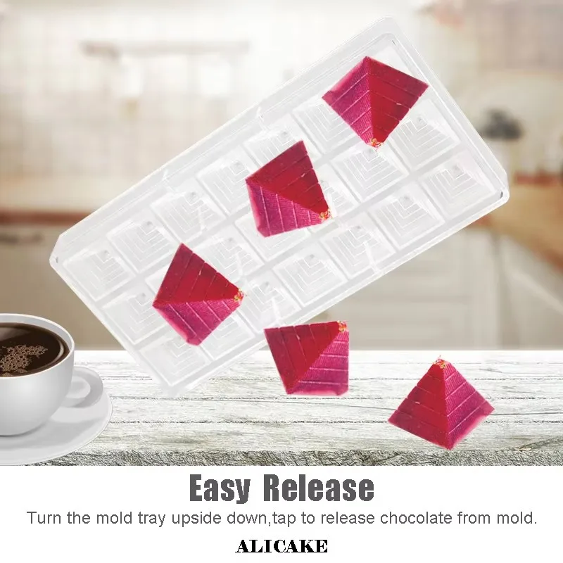 1 шт. форма для шоколада поликарбонат сердце конфеты кондитерские изделия