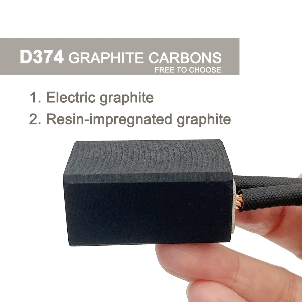 Jumpasit D374N Двигатель постоянного тока износостойкая угольная щетка 12 5x25x40 16x25x40 20x25x40