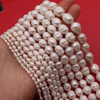 100 natural freshwater pearl beads a grade high quality rice shaped 11 13mm loose beads jewelry making diy bracelet necklace