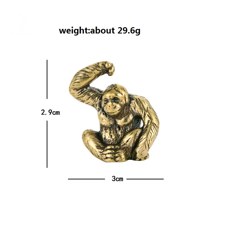 

Статуэтка медная гориллы