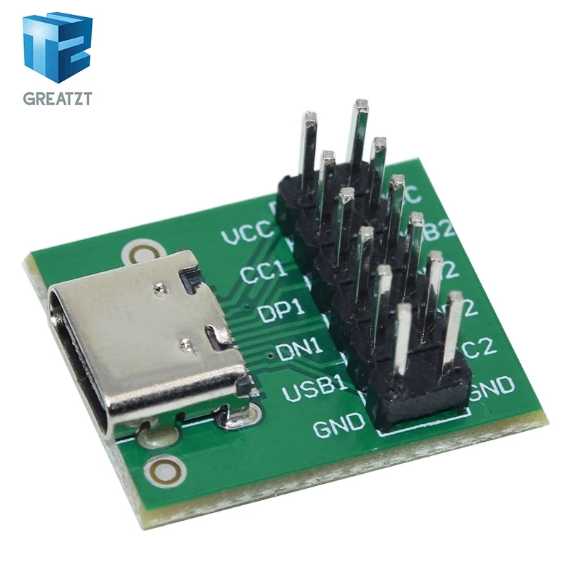 1/5 шт. USB-адаптер для тестовой платы