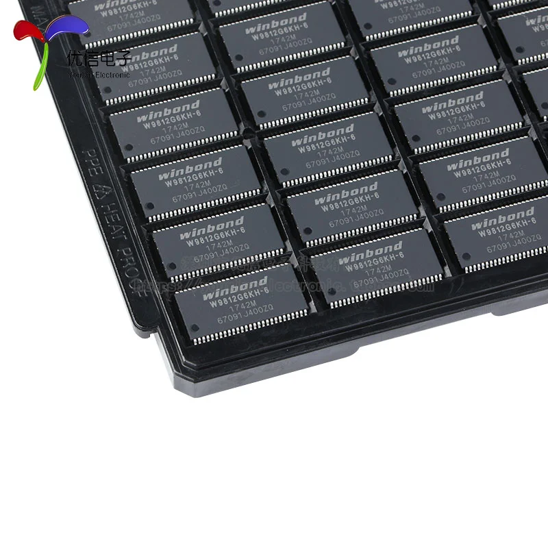 (10piece)100% New original W9812G6KH-6 TSOP-54 128MbitRAM memory chip Fast delivery Free shipping