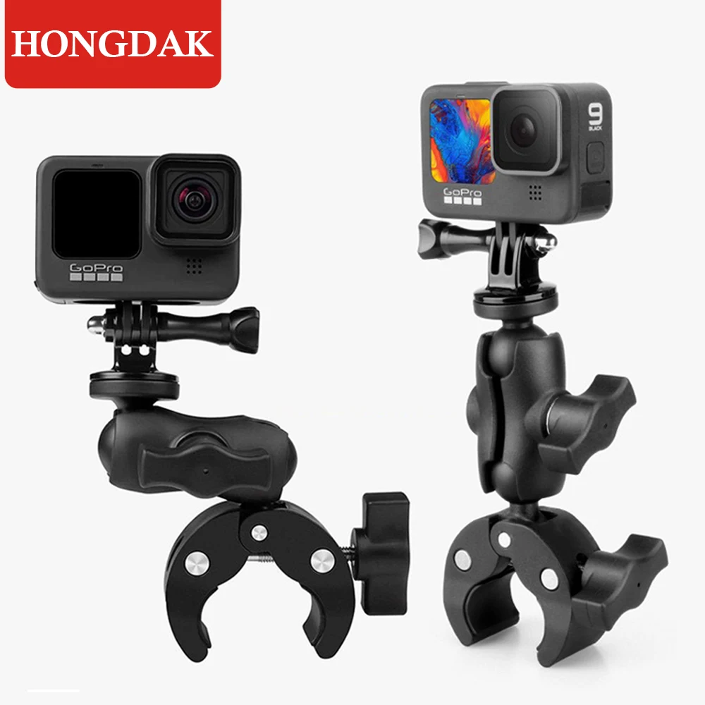 

for GoPro 11 10 9 Motorcycle Accessories Handlebar Holder Bicycle Mirror Mount Bike Bracket for insta360 DJI OSMO Action Camera