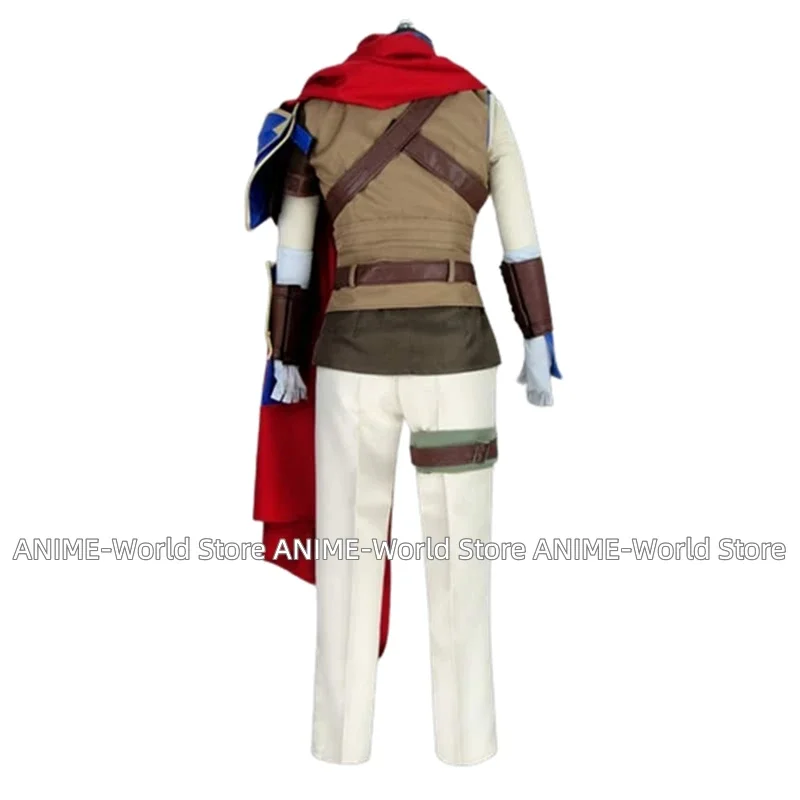 Игра Fire Emblem: Radiant Dawn Ike Cos Хэллоуин Косплей Костюм На Заказ Любой Размер Парик