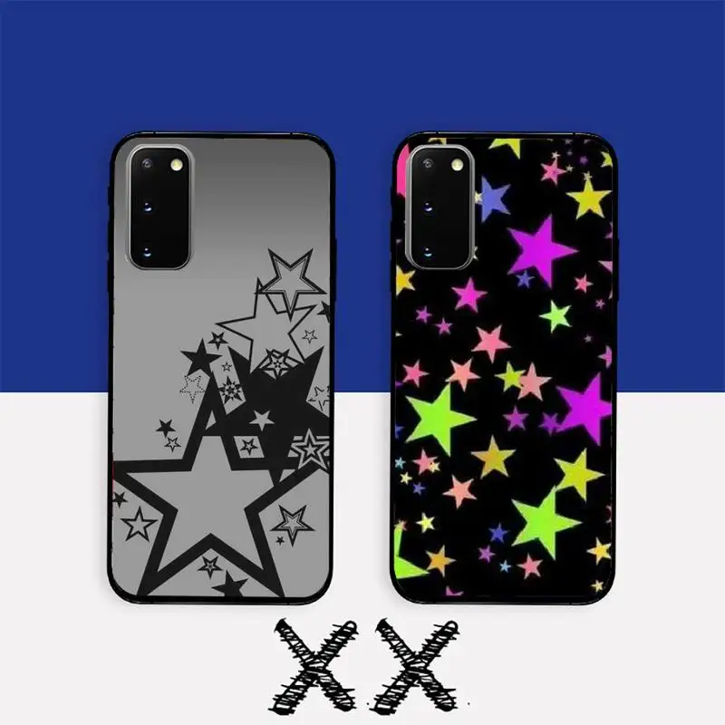 Чехол для телефона с сияющей звездой Samsung Note 8 9 10 20 чехол Note10Pro 10lite 20ultra M20 M31 - купить