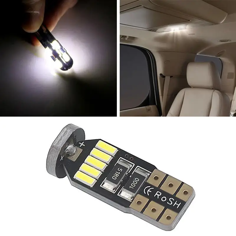 Светодиодная лампа Canbus T10 W5w 194 4014 15-smd 10 светодиодный т. |