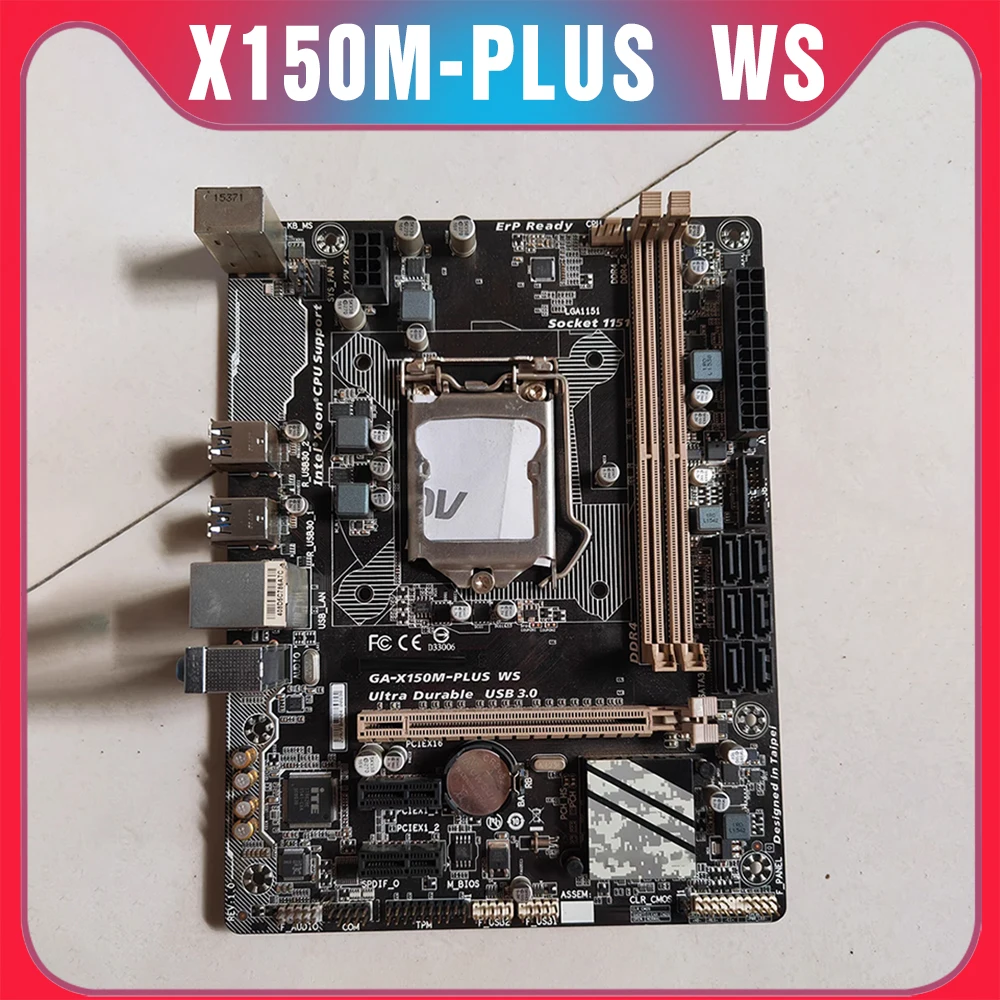 Для Giga-byte GA-X150M-PLUS WS все твердотельные материнские платы X150 поддержка памяти DDR4