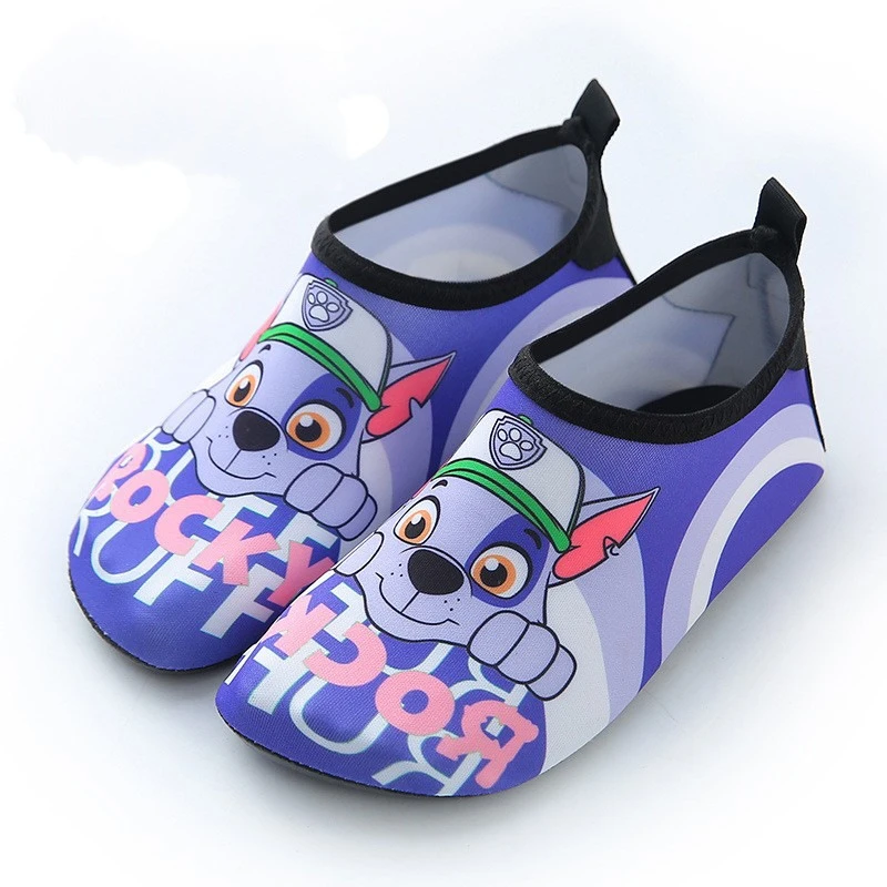 

Paw Patrol Indoor Boys Girls Water Shoes Summer Cute Baby Toddler Beach Sandals Flat Seaside Non-Slip Sneakers Socks Slippers