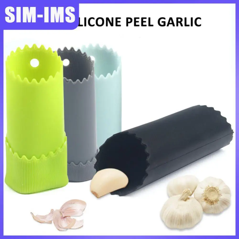 

Practical Peeling Machine Rapid Peeling Garlic Peeler Household Durable Garlic Drum Kitchen Gadget Peeled Tube Garlic Tools