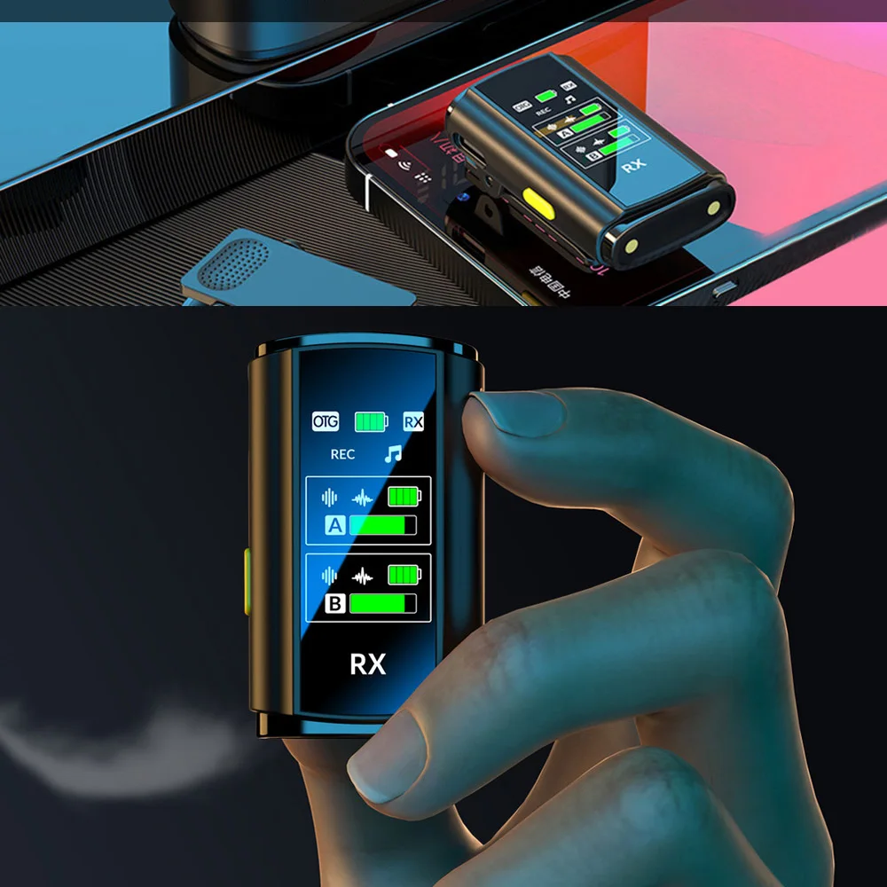 Беспроводной петличный микрофон