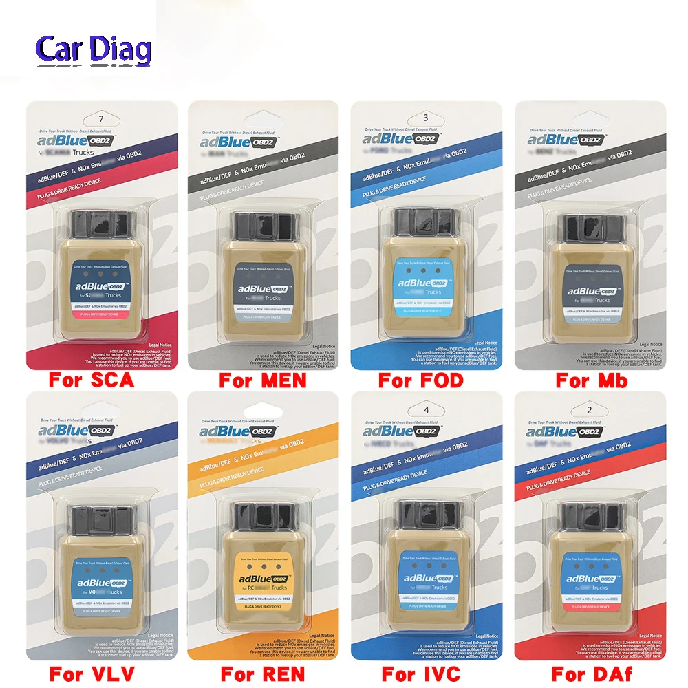 

AdblueOBD2 Scanner Tools Ad Blue Emulator EURO 4/5/6 AdBlue OBD2 for Scania for DAF for Volvo for IVECO for Renault