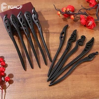 antiquity chinese hanfu cheongsam hair stick classical vintage sandalwood wood hair sticks boutique carve hairpins styling tools