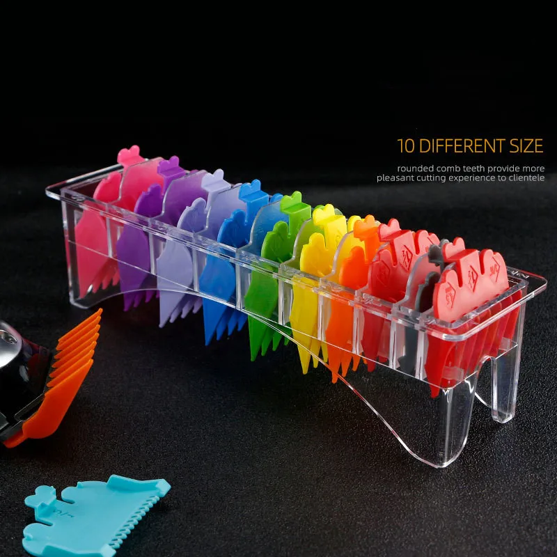 

Sdotter Plastic Hair Clipper Limit Guide Comb Hair Trimmer Comb Guards Removing Split Ends Hair Styling Accessories For Salon Ba