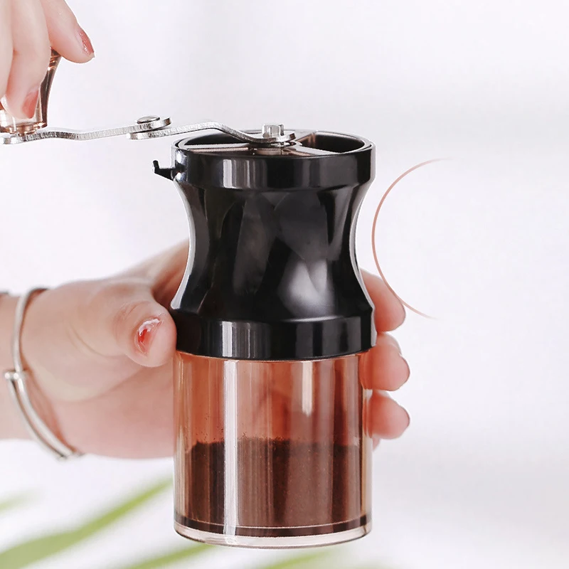 

Portable Manual Coffee Bean Grinder Adjustable Setting Hand Grinder Mill with Ceramic Burr for Drip Coffee Espresso French Press