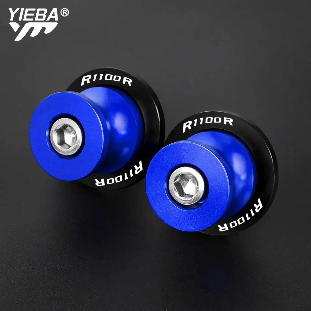 

M8 R110 R R110S Swingarm Spools Rear Stand Screws Sliders CNC Aluminum Motorcycle FOR BMW R1100R R1100S 1999-2015 2014 2013 2012