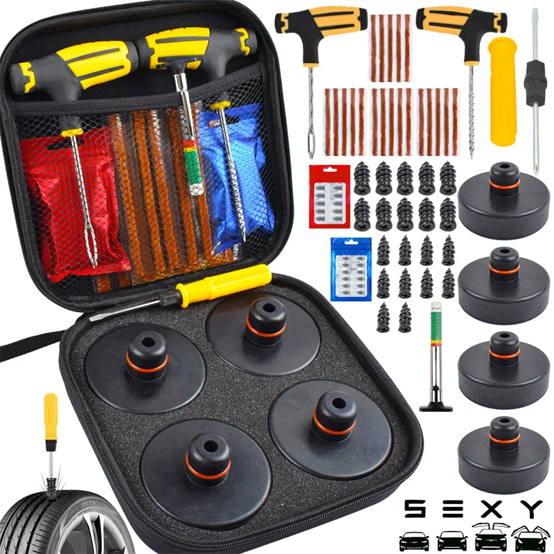 

Аксессуары для автомобиля Tesla Model 3 S X Y, 4 шт., резиновый подъемный коврик, адаптер, инструмент, набор инструментов для ремонта шасси и шин, набо...