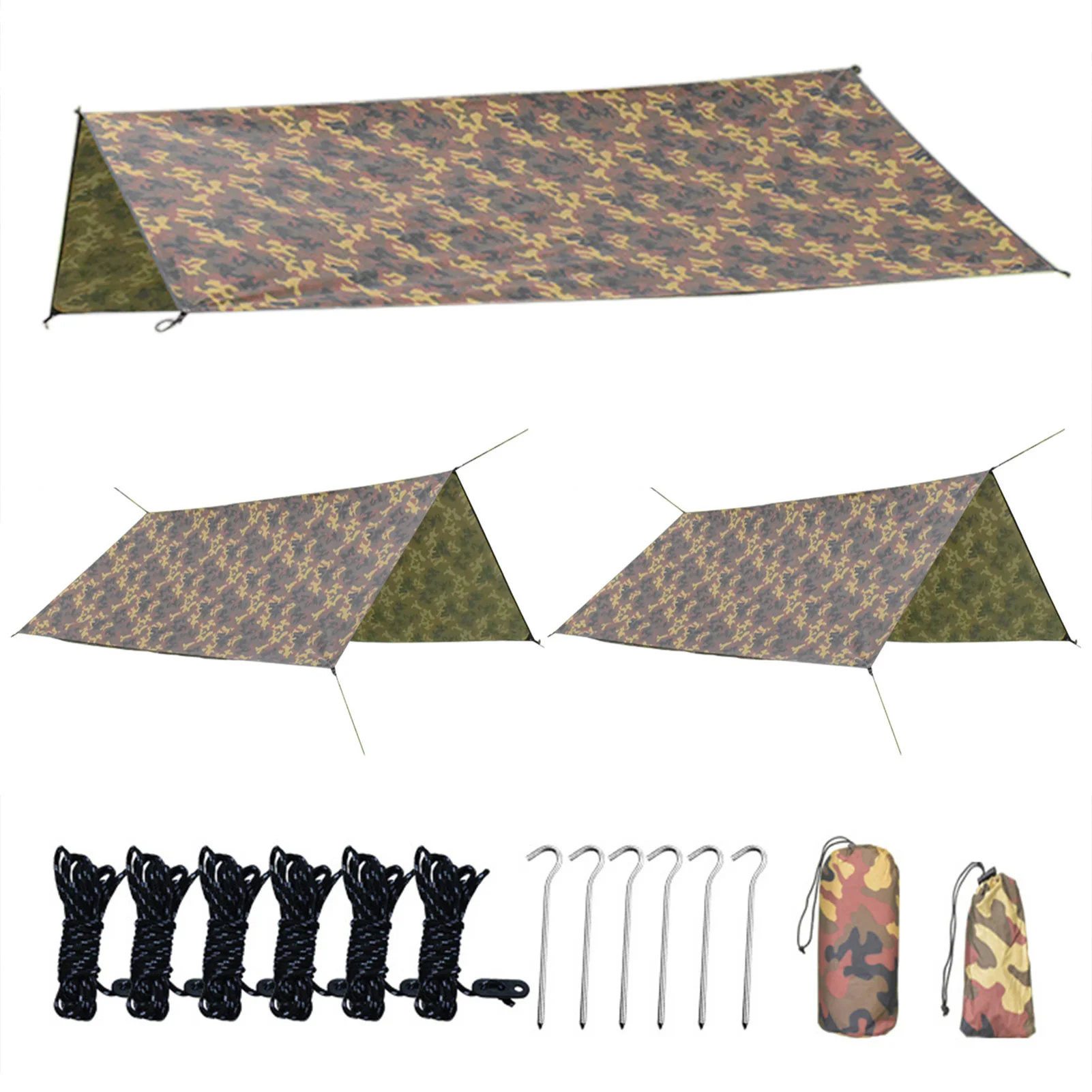 

Sun Shade Sail Canopy For UV Block Sun Shelter For Outdoor Facility & Activities Backyard Awning Camp Tent Waterproof