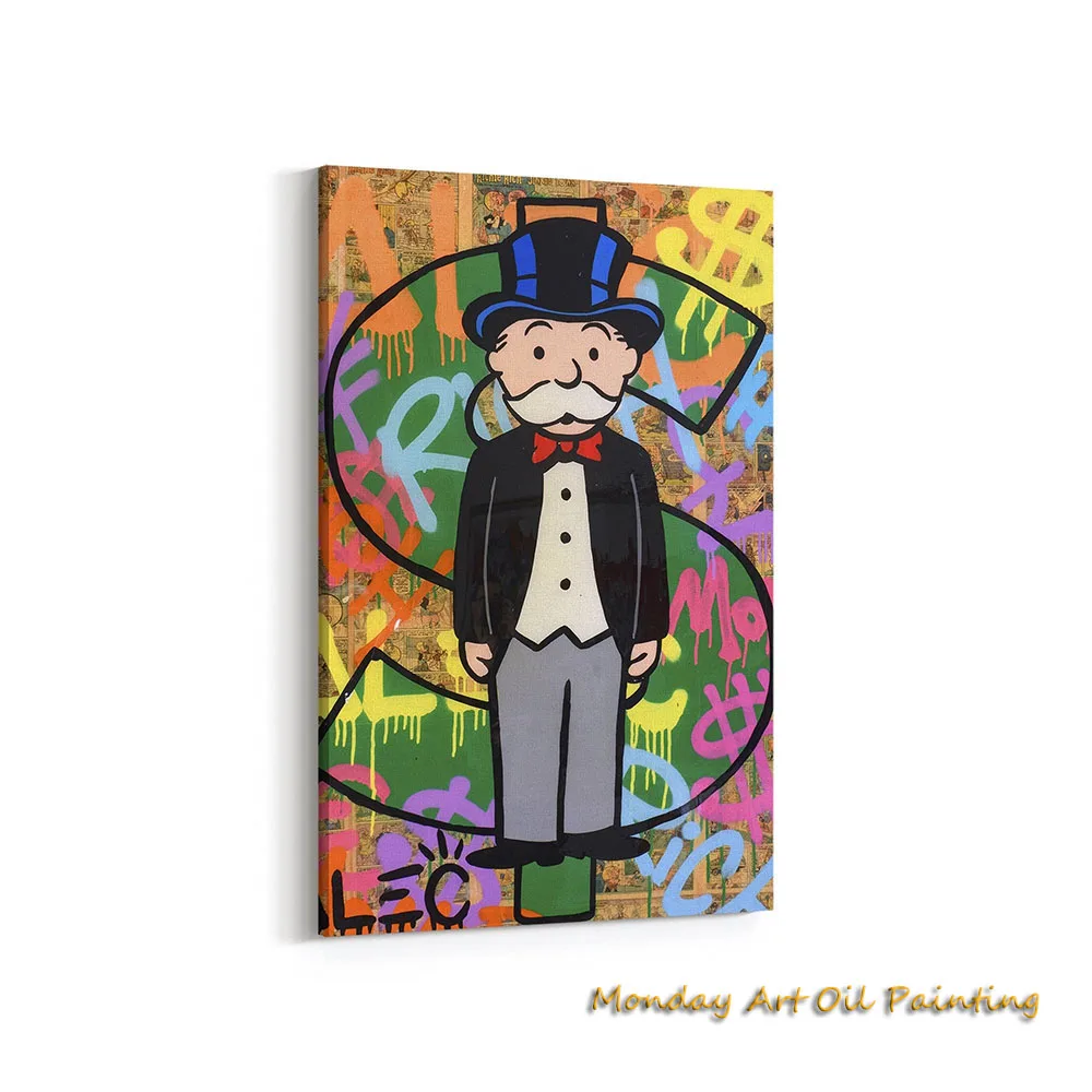 Ручная роспись искусство на холсте